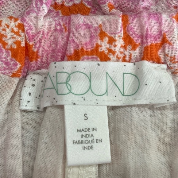 Abound NWT coral pink floral lined skirt in a size small - Picture 4 of 16